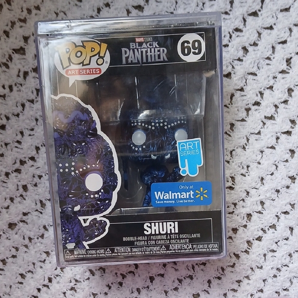 Funko Art Series Shuri with Blue Patterns - Picture 1 of 2